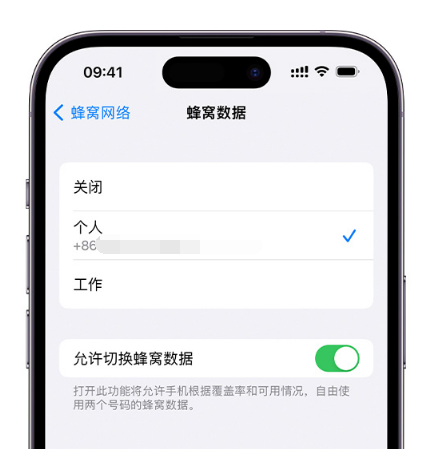 横栏镇苹果维修服务分享如何在iPhone上使用双卡 